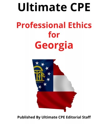 Professional Ethics for Georgia CPAs 2024